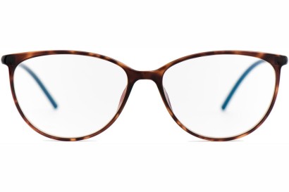 eyerim collection Elara Shiny Brown Havana Screen Glasses eyerim collection Elara Shiny Brown Havana Screen Glasses