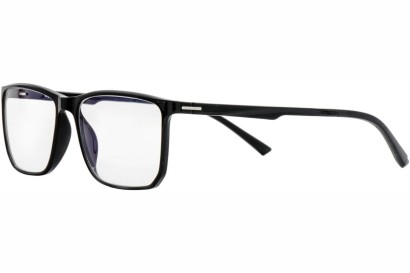 eyerim collection Propus Shiny Solid Black Screen Glasses eyerim collection Propus Shiny Solid Black Screen Glasses