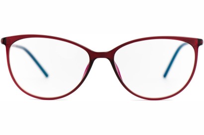 eyerim collection Elara Shiny Crystal Burgundy Screen Glasses eyerim collection Elara Shiny Crystal Burgundy Screen Glasses