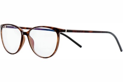 eyerim collection Elara Shiny Brown Havana Screen Glasses eyerim collection Elara Shiny Brown Havana Screen Glasses