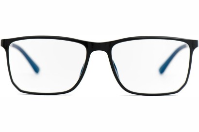 eyerim collection Propus Shiny Solid Black Screen Glasses eyerim collection Propus Shiny Solid Black Screen Glasses