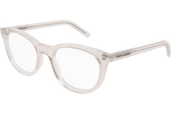 Okulary korekcyjne Saint Laurent SL471 004 Okrągłe Przezroczyste