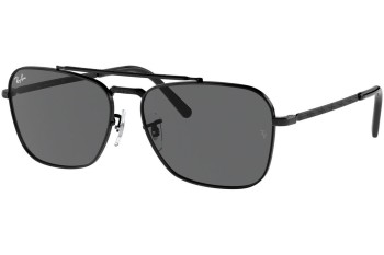 Okulary przeciwsłoneczne Ray-Ban New Caravan RB3636 002/B1 Kwadratowe Czarne