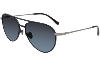 Okulary przeciwsłoneczne Lacoste L243SE 001 Pilotki (Aviator) Czarne