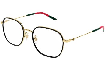 Okulary korekcyjne Gucci GG1198OA 001 Kwadratowe Czarne