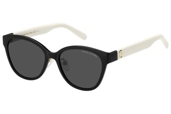 Okulary przeciwsłoneczne Marc Jacobs MARC648/G/S 80S/IR Okrągłe Czarne