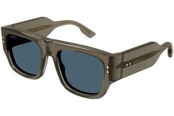 Okulary przeciwsłoneczne Gucci GG1262S 003 Kwadratowe Zielone