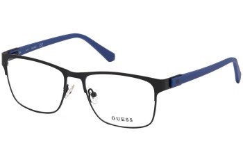 Okulary korekcyjne Guess GU50013 002 Kwadratowe Czarne