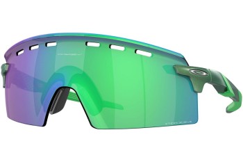 Okulary przeciwsłoneczne Oakley Encoder Strike Vented OO9235-04 Pojedyncze | Shield Zielone