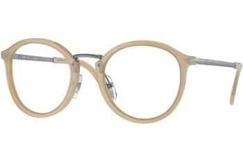 Okulary korekcyjne Persol Vico PO3309V 1169 Okrągłe Beżowe