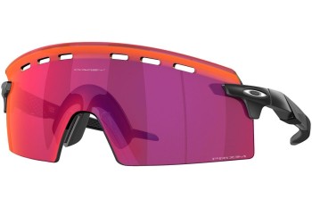 Okulary przeciwsłoneczne Oakley Encoder Strike Vented OO9235-02 Pojedyncze | Shield Czarne