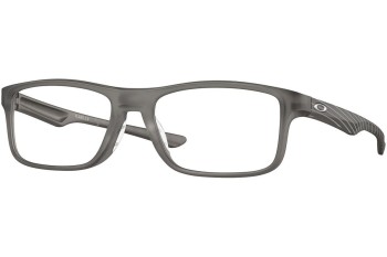 Okulary korekcyjne Oakley Plank 2.0 OX8081-17 Prostokątne Szare