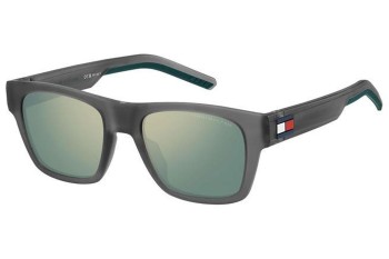 Okulary przeciwsłoneczne Tommy Hilfiger TH1975/S FRE/MT Kwadratowe Szare