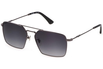 Okulary przeciwsłoneczne Police Origins Lite 15 SPLL07 0568 Pilotki (Aviator) Szare