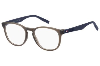 Okulary korekcyjne Tommy Hilfiger TH2026 4IN Owalne Brązowe