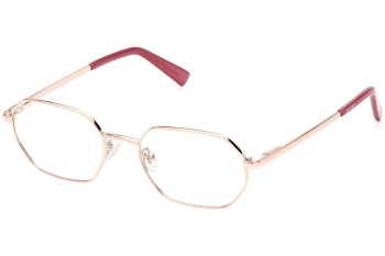 Okulary korekcyjne Guess GU8283 028 Prostokątne Złote