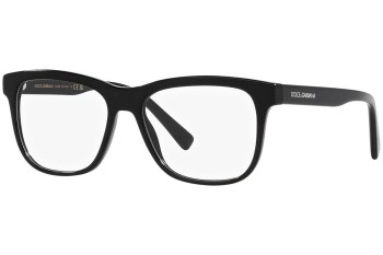 Okulary korekcyjne Dolce & Gabbana DX3356 501 Kwadratowe Czarne