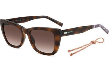 Okulary przeciwsłoneczne M Missoni MMI0157/S 086/HA Prostokątne Havana