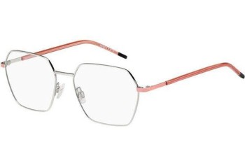 Okulary korekcyjne HUGO HG1279 010 Nieregularny Srebrne