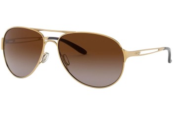 Okulary przeciwsłoneczne Oakley Caveat OO4054 405407 Pilotki (Aviator) Złote