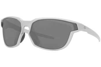 Okulary przeciwsłoneczne Oakley Kaast OO9227 922704 Nieregularny Srebrne