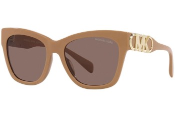 Okulary przeciwsłoneczne Michael Kors Empire Square MK2182U 355583 Polarized Kocie oczy Brązowe