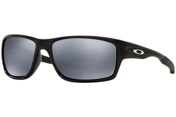 Okulary przeciwsłoneczne Oakley Canteen OO9225 922501 Polarized Prostokątne Czarne