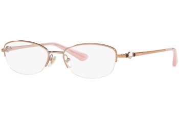 Okulary korekcyjne Vogue Eyewear VO3955BI 5075 Owalne Brązowe