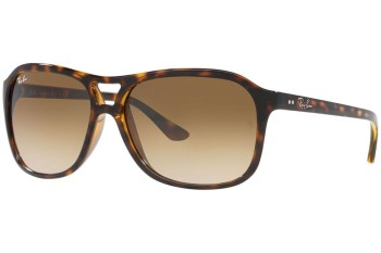 Okulary przeciwsłoneczne Ray-Ban Cats 4000 RB4128 710/51 Kwadratowe Havana