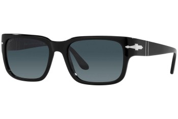 Okulary przeciwsłoneczne Persol PO3315S 95/S3 Polarized Prostokątne Czarne