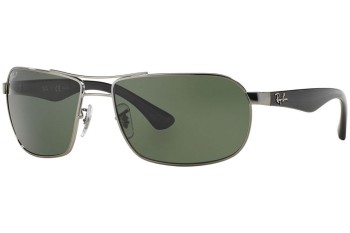 Okulary przeciwsłoneczne Ray-Ban RB3492 004/58 Polarized Pilotki (Aviator) Czarne