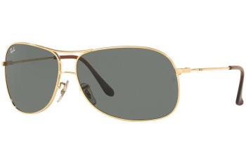 Okulary przeciwsłoneczne Ray-Ban RB3267 001/71 Pilotki (Aviator) Złote