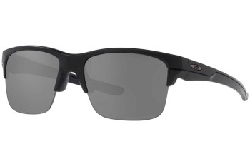 Okulary przeciwsłoneczne Oakley Thinlink OO9316 931611 Polarized Kwadratowe Czarne