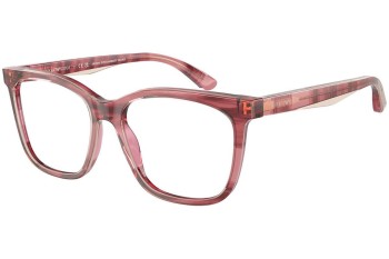 Okulary korekcyjne Emporio Armani EA3228 6057 Kwadratowe Różowe