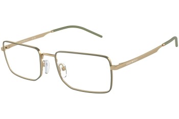 Okulary korekcyjne Emporio Armani EA1153 3002 Prostokątne Złote