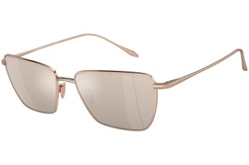 Okulary przeciwsłoneczne Giorgio Armani AR6153 30110V Kwadratowe Różowe