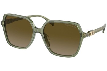 Okulary przeciwsłoneczne Michael Kors Jasper MK2196U 394413 Kwadratowe Zielone