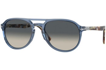 Okulary przeciwsłoneczne Persol El Profesor Sergio PO3235S 120271 Pilotki (Aviator) Niebieskie