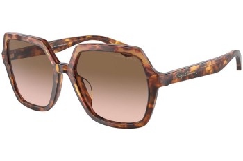 Okulary przeciwsłoneczne Giorgio Armani AR8193U 603351 Kwadratowe Havana