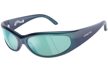 Okulary przeciwsłoneczne Arnette Catfish AN4302 290925 Prostokątne Niebieskie