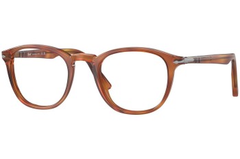 Okulary korekcyjne Persol PO3143V 96 Kwadratowe Brązowe