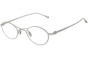 Okulary korekcyjne Giorgio Armani AR5135T 3346 Owalne Srebrne