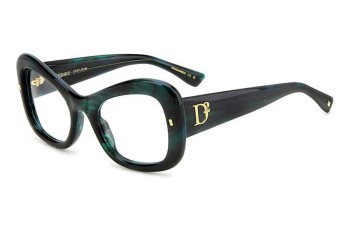 Okulary korekcyjne Dsquared2 D20138 6AK Kwadratowe Zielone