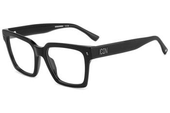 Okulary korekcyjne Dsquared2 ICON0019 807 Prostokątne Czarne