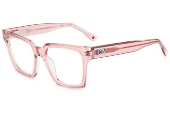 Okulary korekcyjne Dsquared2 ICON0019 8XO Prostokątne Różowe