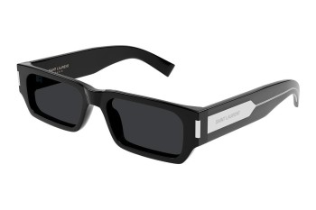 Okulary przeciwsłoneczne Saint Laurent SL660 001 Kwadratowe Czarne