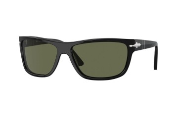 Okulary przeciwsłoneczne Persol PO3342S 95/58 Polarized Kwadratowe Czarne