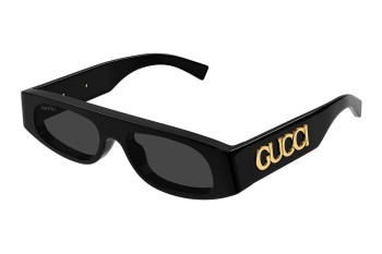 Okulary przeciwsłoneczne Gucci GG1771S 001 Prostokątne Czarne