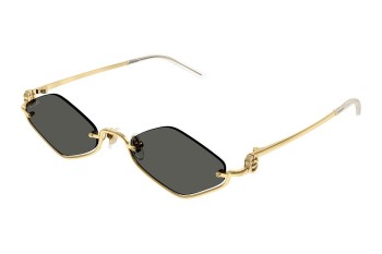 Okulary przeciwsłoneczne Gucci GG1604S 001 Nieregularny Złote