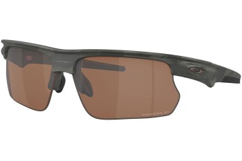 Okulary przeciwsłoneczne Oakley OO9400-04 Polarized Prostokątne Zielone